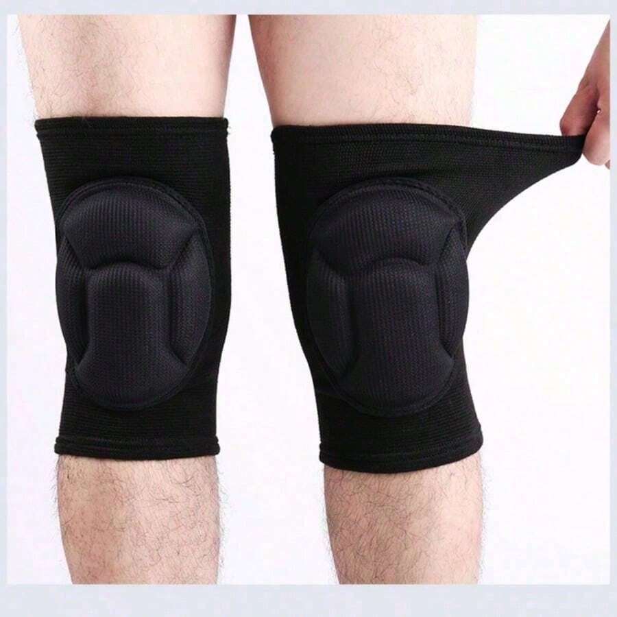 Durable Football Cycling Fitness Knee Pads And Elbow Pads Provide Compression Support Muscle Joint Protection - Multicolor - View 1