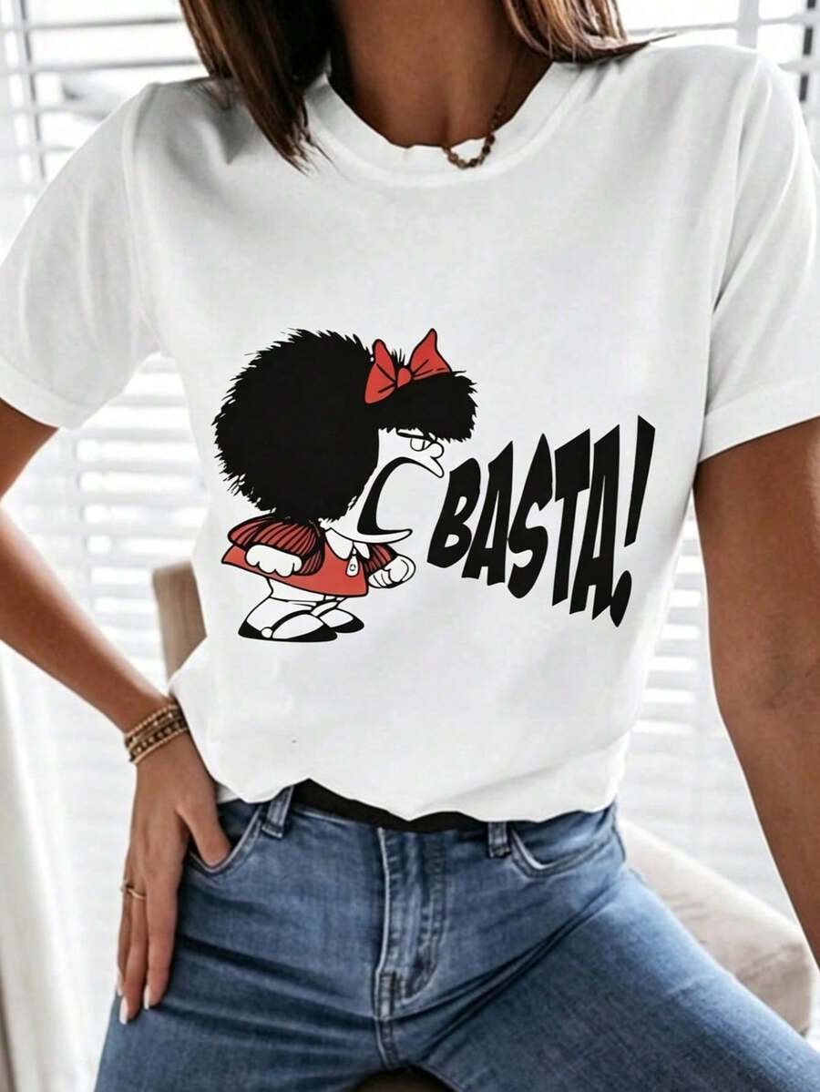 Women T-Shirts - 白色 1- - 查看 1