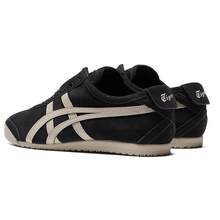Onitsuka Tiger Unisex Slip-On Comfortable Casual Shoes - 黑色 - 查看 3