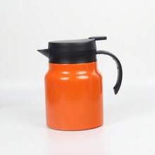 1個 1000ML/33.8oz 不鏽鋼真空保溫咖啡壺 茶葉濾泡壺 大容量熱水瓶 按鈕式防滑真空保溫瓶 - 彩色 - 查看 13