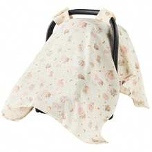 1PC Baby Breastfeeding Cover Nursing Cover Muslin Soft Breathable Nursing CoverBreast Feeding Coverall For Car Seat Blanket And Stroller Cover - Multicolor - View 9