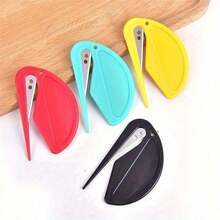 Plastic Mini Multicolor Letter Opener, Envelope Opener, Paper Cutter, Utility Knife, Rope Cutter, Box Opener, Pet Knot Cutter - A - View 8