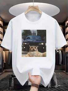 Men T-Shirts - 黑色 - 查看 9
