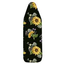 1pc Ironing Board Replaceable Cover , Sunflower Print Polyester Household Ironing Table Cloth Ironing Board - Multicolor - View 18