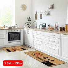 1pc, Home Decor, Cat Pattern Print, Linen Kitchen Rug, Kitchen Mat, Floor Mat, Bathroom Mat, Door Mat, 3D Print Rectangular, Suitable For Living Room, Bedroom, Hallway, Bathroom, Laundry Room - Polyester Carpet, Suitable For Indoor And Outdoor Home Decor - Multicolor - View 12
