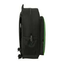 Real Betis Balompié | Betis Balompié School Backpack Adaptable To Trolley (Without Trolley) Water Resistant, Official License, 2 Large Compartments, Bottle Pocket - Adapt - Junior (3) - View 4