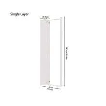 1pc Magnetic Washing Machine Side Hanging Rack, Bathroom Wall-Mounted Clothes Storage Rack - Multicolor - View 13