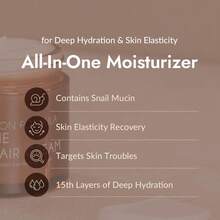 Mizon Snail Repair Cream 75ml - Nourishing Moisturizer, Hydrating Face Cream, Skin Conditioning Care, Smooth Complexion Care, Korean Skincare - Snail Repair Cream 75ml - View 2