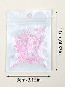 150pcs/Bag Ocean Theme Pink Nail Art Decorations, DIY Nail Art Use ...