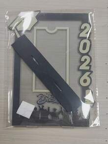 2D Acrylic Graduation 2026 Desktop Decor Money Clip Photo Frame, Creative Graduation Cap Cash Gift Display Stand, Graduation Party Table Decor Photo Frame, Student Gift, Home Desktop Decoration, Souvenir Gifts - A - View 7