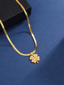 1pc Multifunctional Stainless Steel Gold/Silver Blade Chain, Suitable For Handmade DIY Jewelry Charm Making, Necklace, Layered Jewelry Accessories, Best Choice For Daily Matching - Blade Chain - View 5