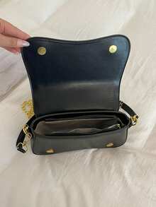 New Versatile Shoulder Bag - Black - View 9