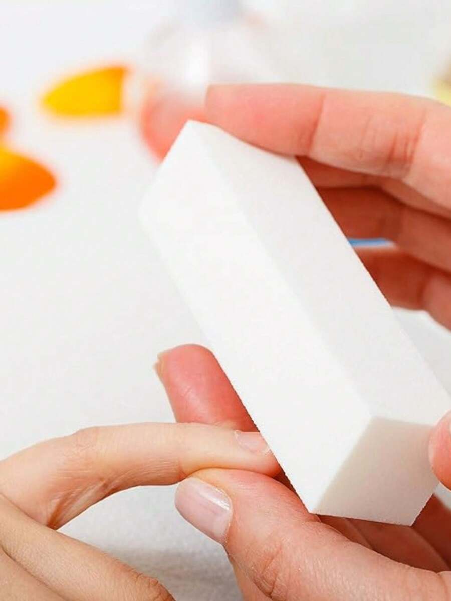 拋光塊美甲拋光塊磨砂高密度海綿指甲尖端工具 - 多色 - 查看 1