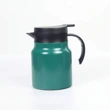 1個 1000ML/33.8oz 不鏽鋼真空保溫咖啡壺 茶葉濾泡壺 大容量熱水瓶 按鈕式防滑真空保溫瓶 - 彩色 - 查看 15
