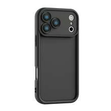 NcmRyu 液態矽膠手機殼，適用於 Apple 17 Pro/17 Pro Max，全方位鏡頭保護，液態矽膠防震 - 黑色 - 查看 5