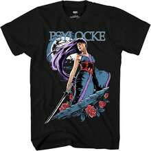 Psylocke Moon Comics - Adult T-Shirt - 黑色 - 查看 2