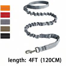 BVEOYPET 2-In-1 Reflective Elastic Dog Leash, Suitable For Walking, Hiking And Travel - Multicolor - View 5