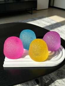 1PC Random Color Gummy Candy Shaped Squeeze Stress Relief Accessory, Soft TPR Jelly-Like Slow Rebound Squishy, Portable Relax Gadget, Cute Desktop Ornament, Ideal Holiday & Back To School Present For Teens And Adults - Multicolor - View 9