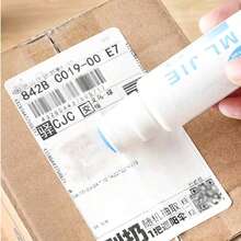 Fluido de corrección térmica de 20ml, diseño tipo bolígrafo, adecuado para marcar y cubrir albaranes, recibos, direcciones y otra información, simple y práctico, adecuado para uso doméstico y de transporte., Vuelta al colegio - A - Ver 6