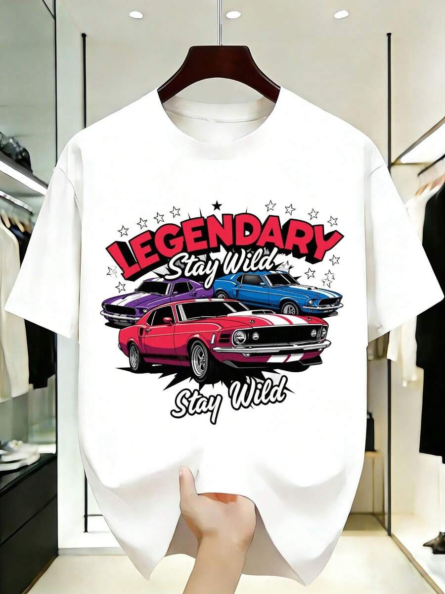 Men T-Shirts - 主圖色-1pcs - 查看 1