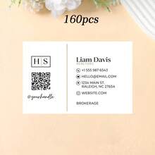 20/50/100pcs Customized Cards, Customized Greeting Cards, Customized QR Codes, Customized Payment, Customized Coupons, Customized Event Cards, Customized Counter Cards, Birthday, Party, Holiday, Wedding, Confession, Table Signs - QR Code Business Card - View 17