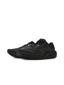 Sepatu Lari Low-Top New Balance Rebel V4 yang Nyaman, Serbaguna, dan Terbuat dari Kain Sederhana untuk Latihan Maraton, Lari Jarak Jauh, Sprint, Uji Fisik, dan Balapan - Unisex - Hitam/Hijau - Hitam - View 2