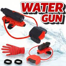 1pc Spider Water Gun Launcher, Summer Outdoor Toy For Kids, Wrist Sprayer With Red Glove, Gift For Boys And Girls On Holidays And Birthdays (Accessory Color Random) - Multicolor - View 3