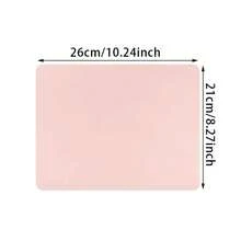 Pink PU Leather Foldable Manicure Pad, Waterproof And Easy To Clean, Hand Support, Manicure Accessories - Apricot - View 1