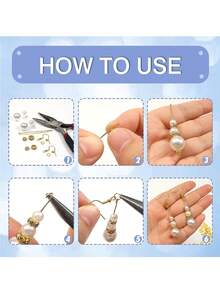[600pcs Flat Head Jewelry Pins] 100/600pcs 2 Inch Flat Head Eye Pins For DIY Jewelry Making, Straight Head Eye Pins Gold And Silver Jewelry Making Pins Metal End Pins For Craft Earrings Bracelets Necklaces Pendants Supplies, Available In Single Pack - Flat Jewelry Making Pins - View 6