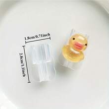 Charming Duck Soft USB Cable Protector - Data Cable Protection Sleeve For Phone Accessories - Durable, Anti-Break, Exquisite Design - Yellow - View 6