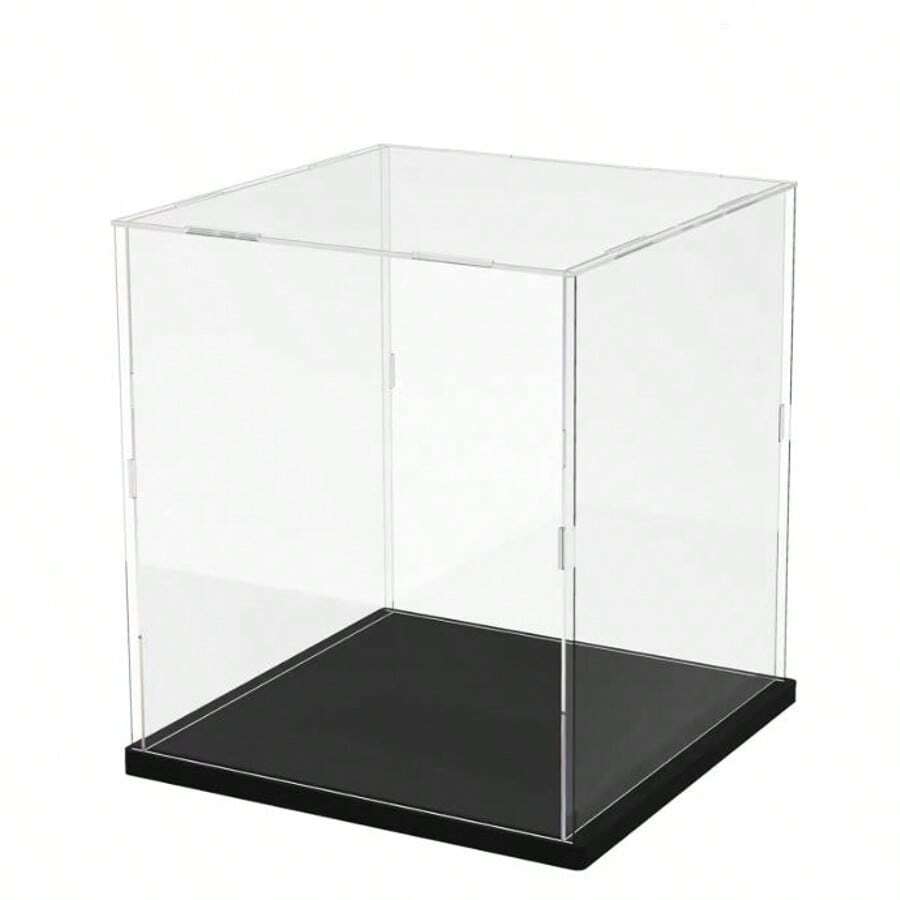 Collectible Display Case, Assembled Transparent Acrylic Box, Alternative To Glass Box, Used For Displaying Figures, Home Storage And Organizing Toys