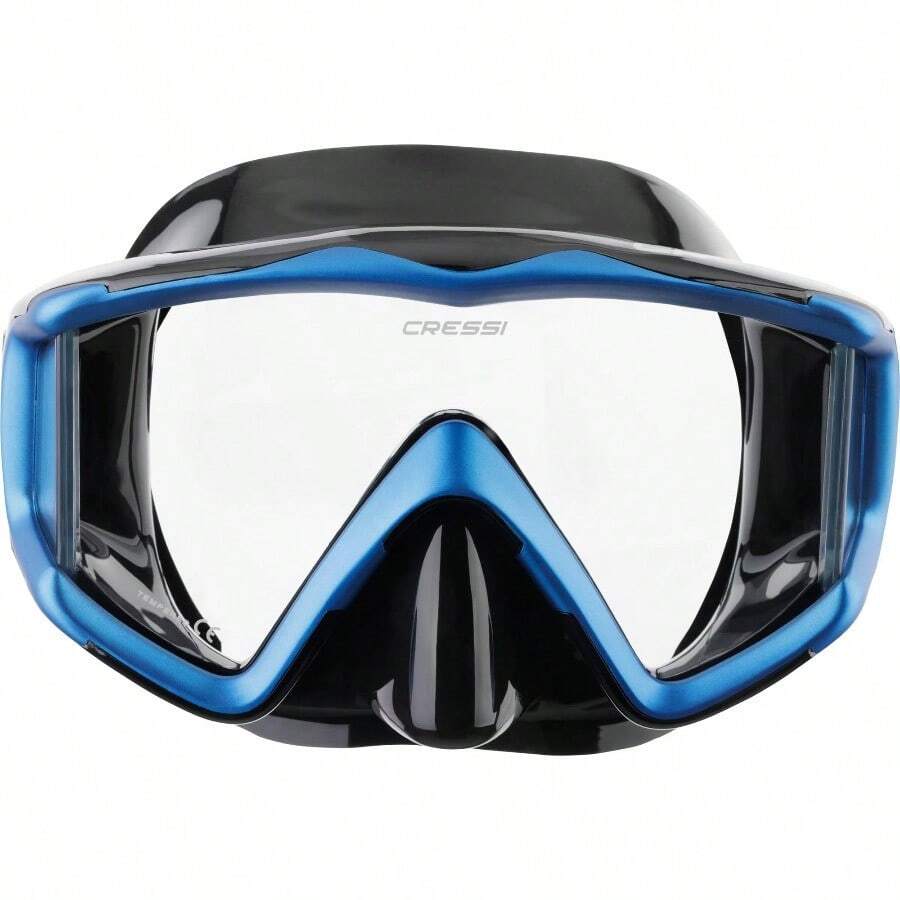 Comfortable, Pure Silicone Diving/Snorkeling Mask - Black - View 1