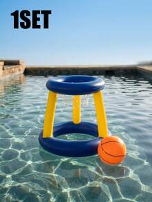 Portable Inflatable Basketball Hoop Set, Suitable For Pool Parties, Inflatable Water Basketball Hoop With Ball, Swimming Pool Accessories, Suitable For Adult Family Entertainment, Outdoor Leisure, Summer Parties, Beach, Lake, Water Games, Beach Essential - Multiple Styles - View 15