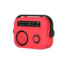 1pc Creative Radio Design TPU Soft Protective Case With Lock Buckle Stand For Airpodspro3 Bluetooth Earphones 4th Gen - Multicolor - View 6