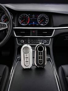 Funda protectora de llavero de moda, hecha de material TPU suave para brindar protección completa a las llaves de Fiat 500. Cubierta protectora universal para control remoto de llaves de coche Bravo - A - Ver 2