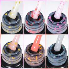 FOUR LILY 10ml Gold Foil Quick Build Gel - Shiny Fast Nail Extension, Soak-Off UV/LED Nail Gel, Suitable For DIY And Salon Manicure - Multicolor - View 4