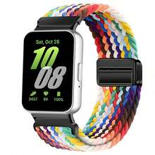 尼龍磁吸錶帶 適用於 Galaxy Fit 3 編織錶帶 適用於 Galaxy Fit 3 更換手鍊配件 - For Galaxy Fit 3 - 查看 14