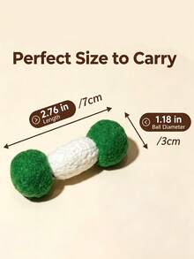 3/1pcs Cat Felt Ball Toys With Built-In Bell, Pet Toys, Self-Entertainment, Boredom Relief, Scratch And Bite Resistant, Perfect For Your Cat To Play Indoors, Interactive Felt Cat Kicking Ball Toy, Perfect Gift For Playful Cats. - Multicolor - View 7