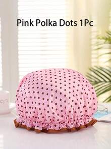 1/2pcs Women's Reusable Waterproof Elastic Shower Cap, Suitable For Long Hair, Home Bathroom Decor, Autumn, Back To School Season - Multicolor - View 15