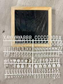 1 pieza Pizarra de mensajes con letras adecuada para uso de mensajes diarios en el hogar y la oficina - 1PC - Ver 7