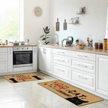 1pc, Home Decor, Cat Pattern Print, Linen Kitchen Rug, Kitchen Mat, Floor Mat, Bathroom Mat, Door Mat, 3D Print Rectangular, Suitable For Living Room, Bedroom, Hallway, Bathroom, Laundry Room - Polyester Carpet, Suitable For Indoor And Outdoor Home Decor - Multicolor - View 7