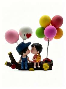 2 Pieces Set Of Cute Couple Car Interior Decorations, Suitable For Dashboard, Air Vents, And Display - A - View 14