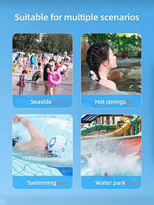 4 piezas/3 piezas/2 piezas/1 pieza Pegatinas de protección íntima impermeables para natación, pegatinas de protección íntima transpirables, no pegajosas y amigables con la piel para bikini, adecuadas para natación, jacuzzi, deportes acuáticos - Ver 3