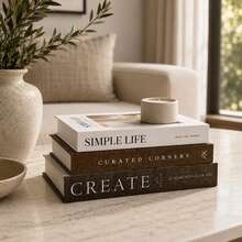 3pcs Foldable Paper Decorative Fake Books, Fashionable Stacked Simulated Book Sculpture Decor, Suitable For Coffee Table, Desk, TV Cabinet Styling, Enhancing Space Atmosphere - 3pcs - View 6