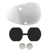 1pc Console Protective Case + 1pc Lens Cover + 2pcs Controller Joystick Caps Set For PS VR2 Game Accessories, Anti-Drop Anti-Scratch, Enhances Gaming Operation Feel And Experience - View 10