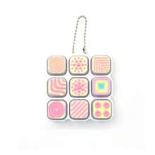 Minimalist 4-Key Linear Layout Keyboard Pendant, Simulated Mechanical Keycap Feel, Crisp Rebound Pressing Stress Relief Fidget Toy - Multicolor - View 8
