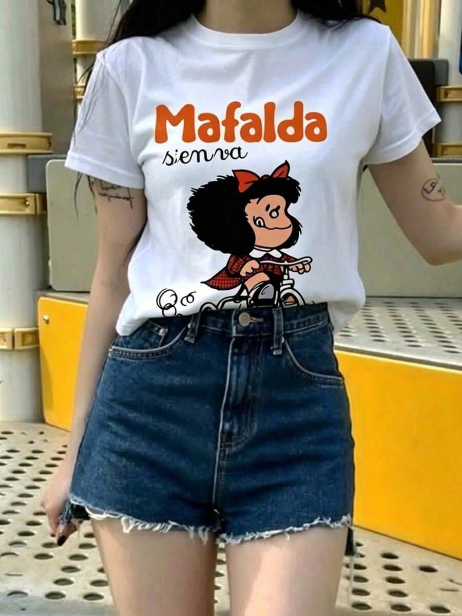 Women T-Shirts - 白色 3 - 查看 1
