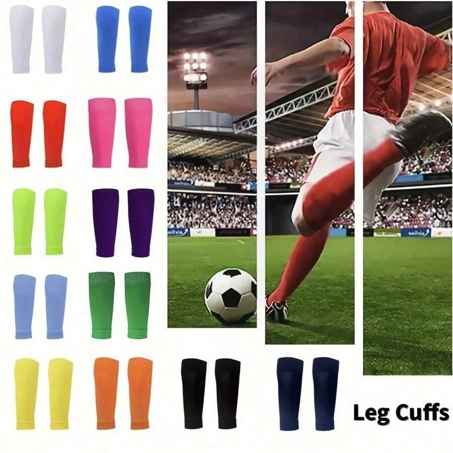 1 Pair Calf Compression Sleeves (15-20 MmHg) - Graduated Compression Support Unisex Running Leg Stability Socks - Multicolor - View 1