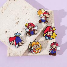 Themed Brooch Pins For Outfit Embellishment, Backpack Decoration And Daily Styling Accessories The Product Color May Vary Slightly Due To Light Intensity, So Consumers Should Be Cautious When Purchasing - Multicolor - View 7