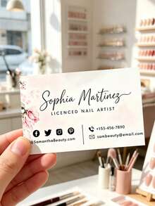 20/50/100pcs Customized Cards, Customized Greeting Cards, Customized QR Codes, Customized Payment, Customized Coupons, Customized Event Cards, Customized Counter Cards, Birthday, Party, Holiday, Wedding, Confession, Table Signs - QR Code Business Card - View 8